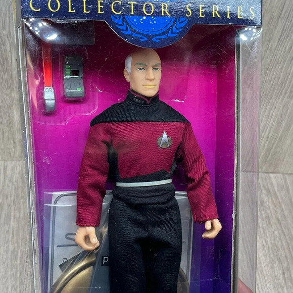 Star Trek Collector Series Captain Jean-Luc Picard Starfleet Edition - Playmates - Picture 2 of 11